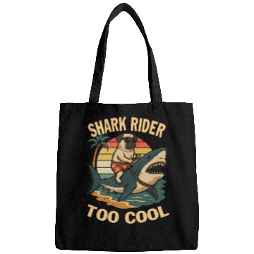 Discover Let's ride the shark with Pug Bags