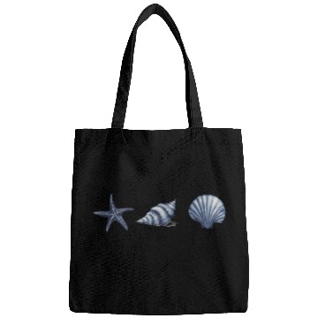 Discover Cute Sea Creatures starfish Ocean Watercolor Bags