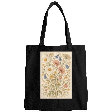 Discover Summer Wild Flowers Bags