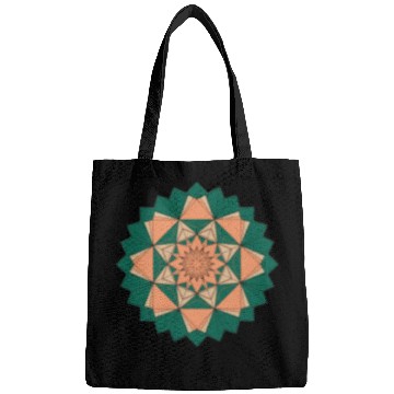 Discover Abstract Starburst Mandala Bags