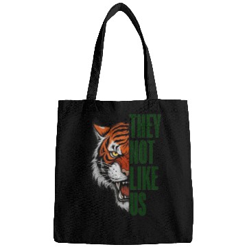 Discover They Not Like Us – Tiger Graphic Bags