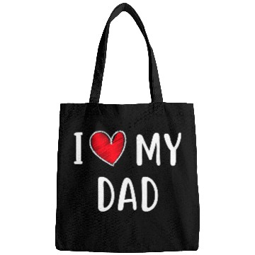Discover i love my dad Bags