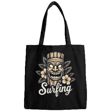 Discover Tiki Surfing Vibes - Hawaii Feeling Pure Bags