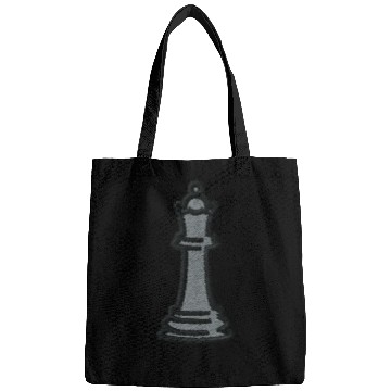 Discover Chess piece embroidered Bags