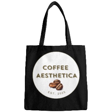 Discover Coffee Aesthetica Logo Bags