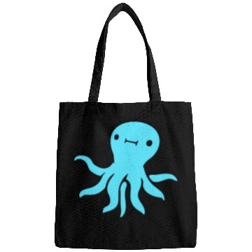 Discover Octopus squid tentacle cephalopod cute sweet comic Bags