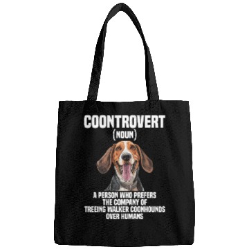 Discover Treeing Walker Coonhound Lover Dog Coontrovert Bags