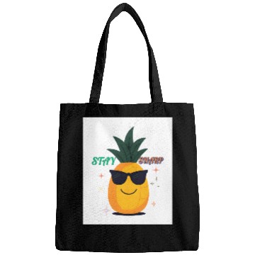 Discover “Stay Sharp” (Pineapple with Sunglasses) Bags