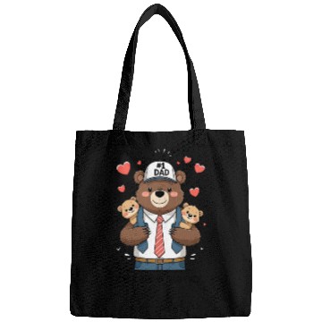 Discover Bear Dad – Beary Best Dad Ever Bags