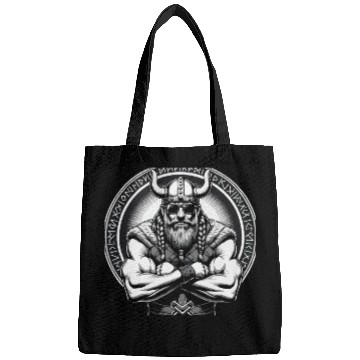 Discover Viking Warrior Man Odin Thor Norman Walhalla Bags