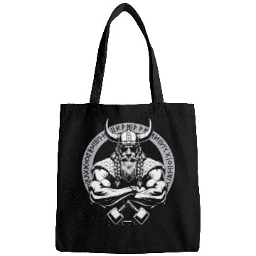 Discover Viking Warrior Man Odin Thor Norman Walhalla Bags