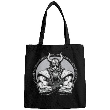Discover Viking Warrior Man Odin Thor Norman Walhalla Bags