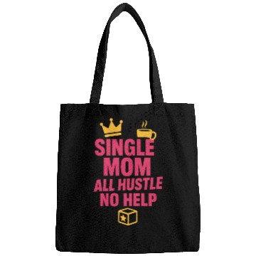 Discover Single Mom Life Chaos Coordinator Wine Coffee Bags