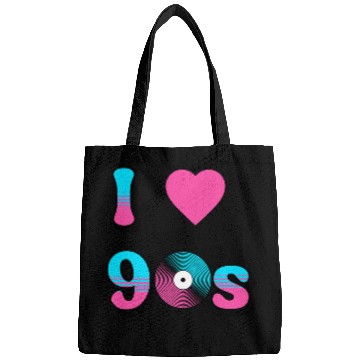 Discover I Love The 90s Retro Nostalgia Bags