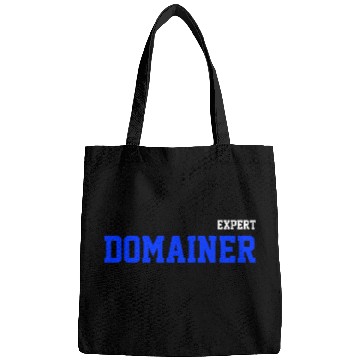 Discover Funny expert domainer flipping domains community Bags