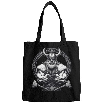 Discover Viking Warrior Man Odin Thor Norman Walhalla Bags