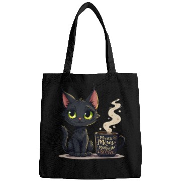 Discover Mystic Mews & Midnight Brews - Black Cat & Magic Bags