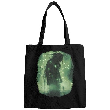Discover Swamp Demon with Glowing Aura and Haunt Magic Bags
