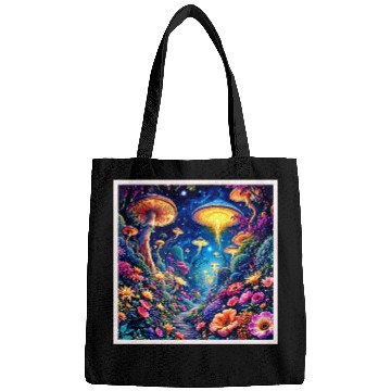 Discover Mystic Bloom Forest Under Stars Bags