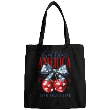 Discover 4th of July Cherry America Coquette Bags