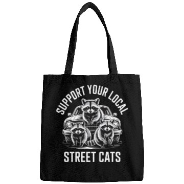 Discover Support Local Street Cats Car Style Bags