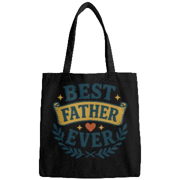 Discover Father's Day gift "Best father ever" Bags