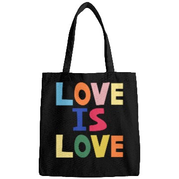 Discover love is love Bags