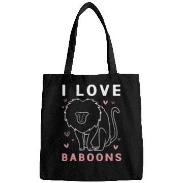 Discover Baboon Animal Monkey Bags