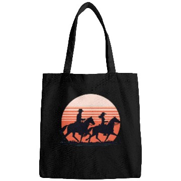 Discover Equestrian Sunset Silhouette Bags