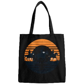 Discover Equestrian Sunset Silhouette Bags