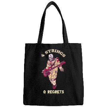 Discover 4 Strings 0 Regrets (Bass Guitar lover) Bags