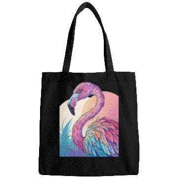 Discover Psychedelic Flamingo Bags