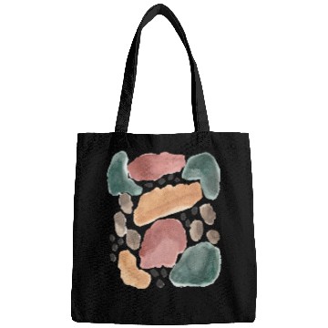 Discover Abstract pastel watercolour painting pattern Bags