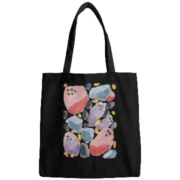 Discover Abstract pastel watercolour painting pattern Bags