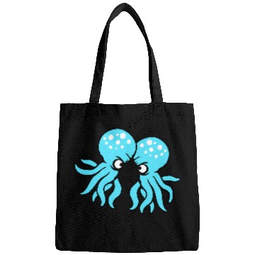 Discover 2 Octopus friends Two fighting enemies Rivals Team Bags