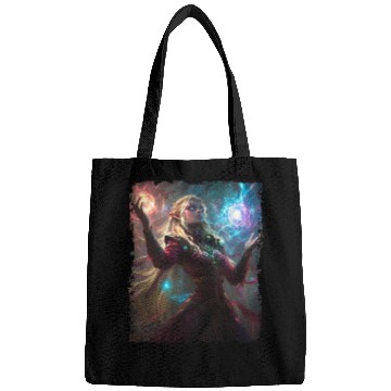Discover Magical Elf Sorceress under Starlight Bags