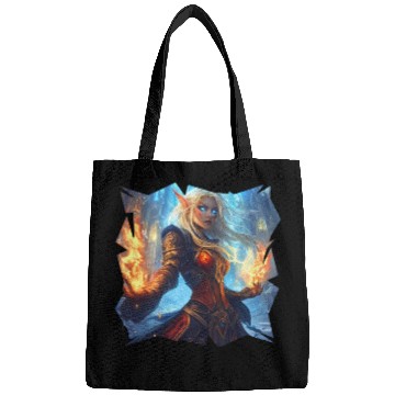 Discover Fire Elf Sorceress with Blazing Spell Power Bags