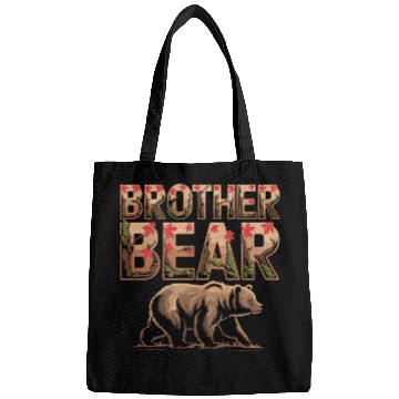 Discover Brother Bear Wilderness Adventure Graphic with Bags