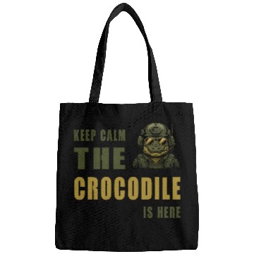Discover Crocodile In Use - Keep Calm Bags