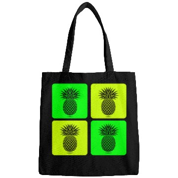 Discover Pop Art Pineapple Bags
