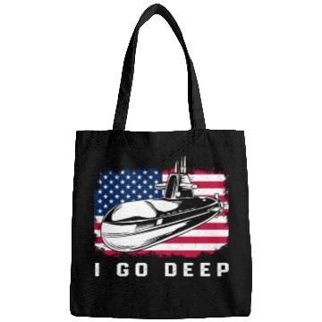 Discover Patriotic American Submarine Veteran Bags