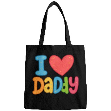 Discover Father's Day gift (I love daddy) Bags