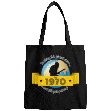 Discover 55th birthday Rocking this planet since 06/1970 Bags