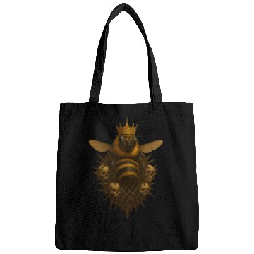 Discover Queen Bee - Gothic Insect Ruler Bags