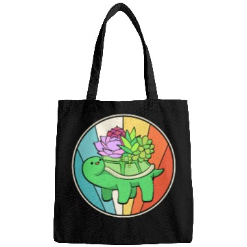 Discover Succulent Plant Turtle Bags