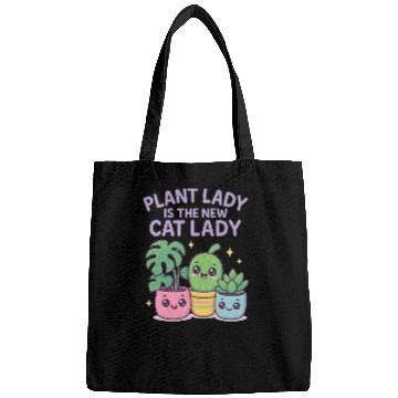Discover Plant Lady Is the New Cat Lady – Cute Kawaii House Bags