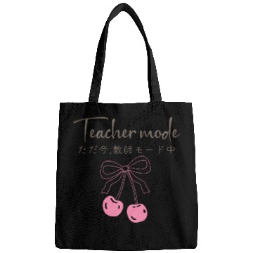 Discover Teacher Mode Coquette Cherry Bags