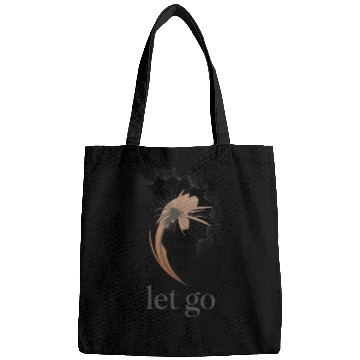 Discover Dandelion Saying Quote Let Go Wish Design Bags