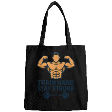 Discover TRAIN HARD STAY STRONG Bags