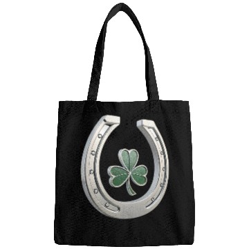 Discover Lucky Shamrock Artwork for Saint Patrick Bags